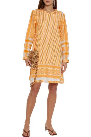 CECILIE COPENHAGEN 1 O cotton-jacquard mini dress