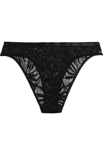 MYLA Soho cutout stretch-lace low-rise briefs