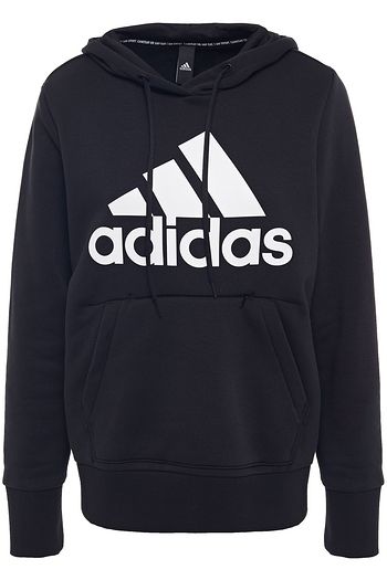 ADIDAS プリント コットン混フリース フーディー