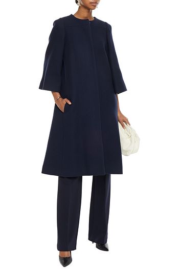 LANVIN Mantel aus Twill aus einer Wollmischung