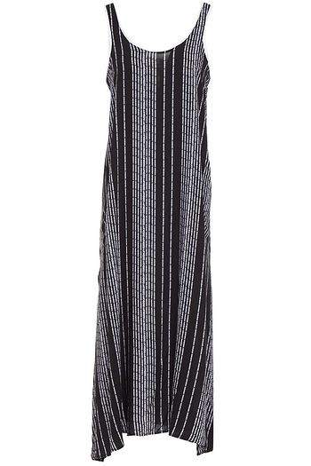DKNY Color Theory logo-print crepe de chine nightdress