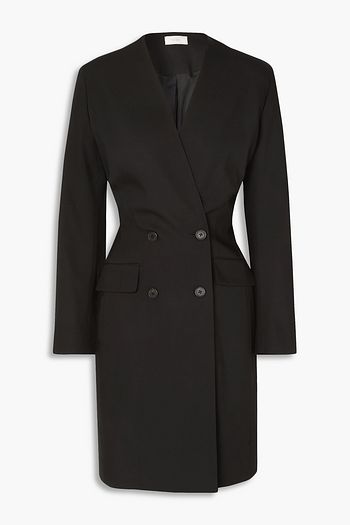 THE ROW Medina doppelreihige Jacke aus Woll-Twill