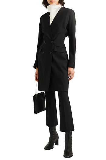 THE ROW Medina doppelreihige Jacke aus Woll-Twill