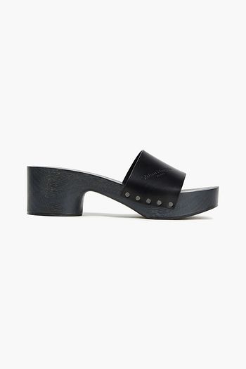 MAISON MARGIELA Mules aus Leder mit geteilter Zehenpartie