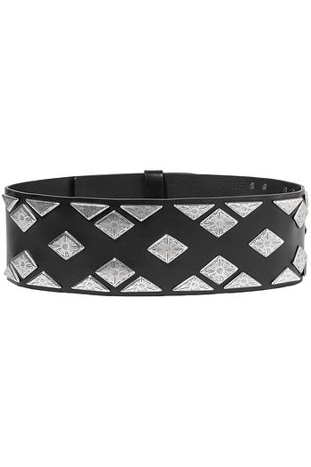 ISABEL MARANT Zony embellished leather waist belt