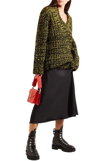 MARC JACOBS Oversized marled knitted sweater