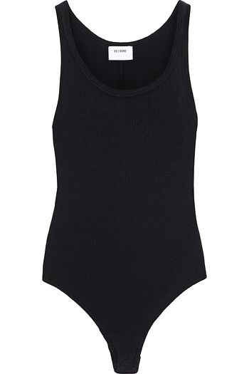 RE/DONE BY LEVI'S Ribbed cotton-jersey bodysuit