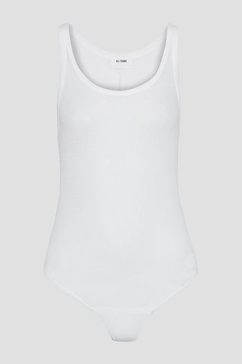 RE/DONE BY LEVI'S Ribbed cotton bodysuit