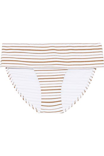 MELISSA ODABASH Brussels printed mid-rise bikini briefs