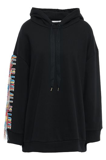 STELLA MCCARTNEY 刺繍入り フレンチコットンパイル地 フーディー