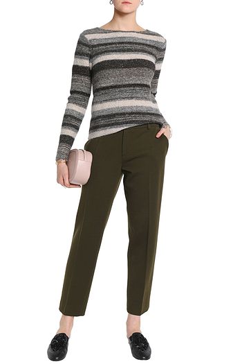 JAMES PERSE Striped knitted sweater