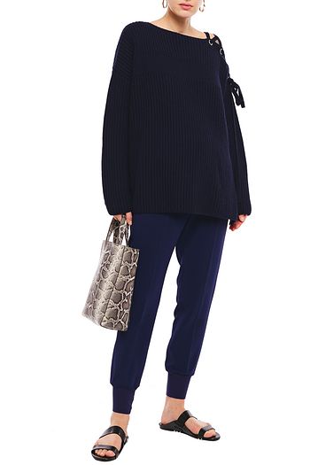 STELLA MCCARTNEY Pullover aus einer Kaschmir-Wollmischung mit Schnürung