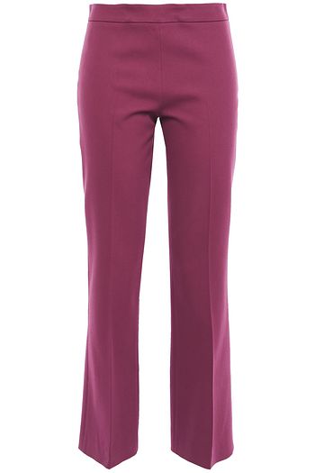 GIAMBATTISTA VALLI Cotton-blend twill bootcut pants