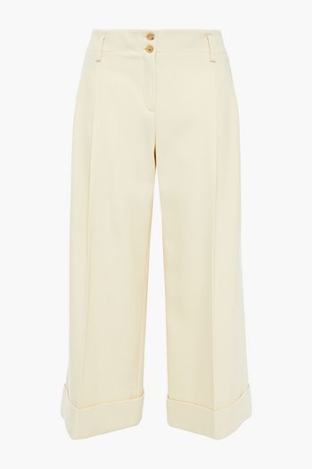 MICHAEL KORS COLLECTION Wool-twill culottes