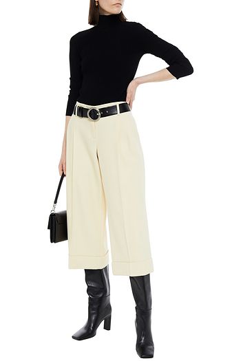MICHAEL KORS COLLECTION Wool-twill culottes