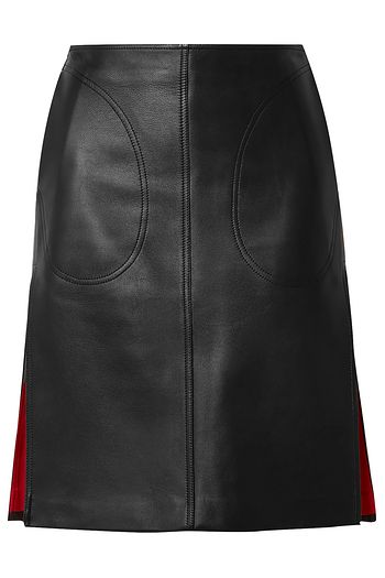 PETER DO Leather skirt