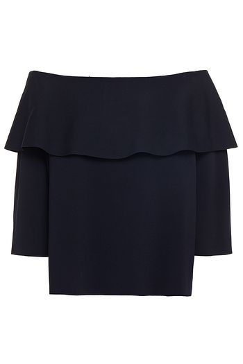 STELLA MCCARTNEY Schulterfreies, mehrlagiges Strickoberteil