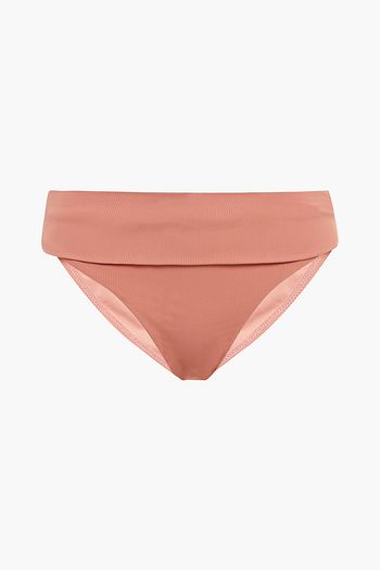 MELISSA ODABASH Brussels ribbed mid-rise bikini briefs
