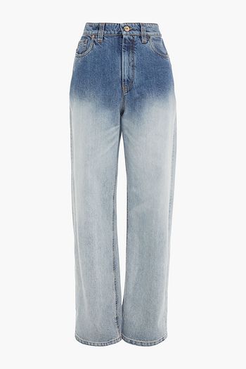 BRUNELLO CUCINELLI Dégradé high-rise wide-leg jeans