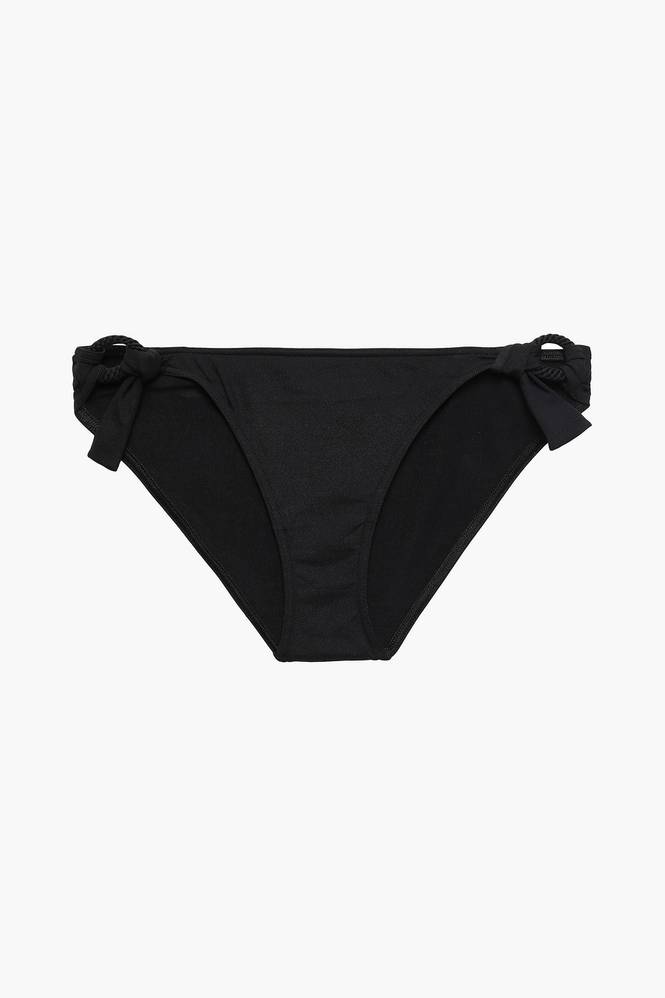 Woman Studio Sépia Ring-embellished Low-rise Bikini Briefs