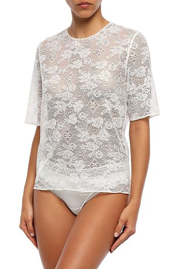 ERES Cailloux lace pajama top
