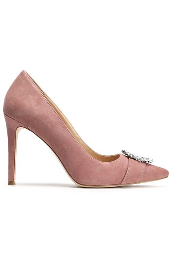 MICHAEL MICHAEL KORS クリスタル付き スエード パンプス