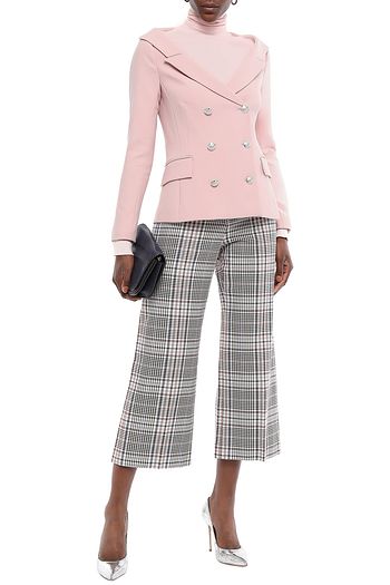 VERONICA BEARD Frayne double-breasted crepe blazer