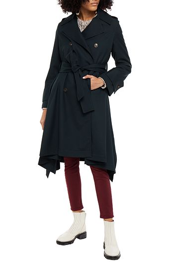ACNE STUDIOS Asymmetric drill trench coat