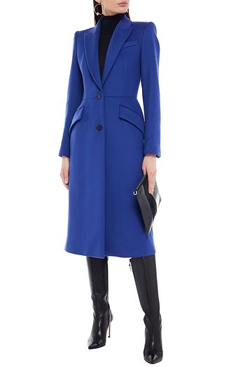 ALEXANDER MCQUEEN Mantel aus einer Woll-Kaschmirmischung