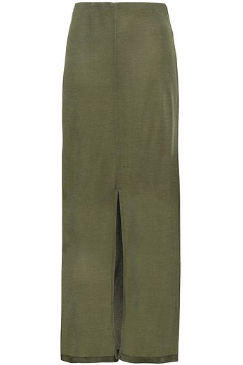 NINETY PERCENT Stretch-jersey maxi skirt