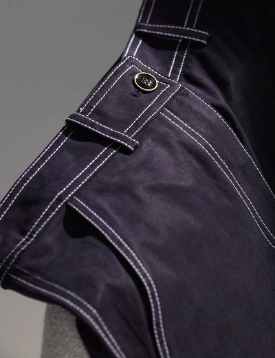 Woman in workwear clothing