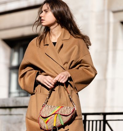 Woman in workwear clothing