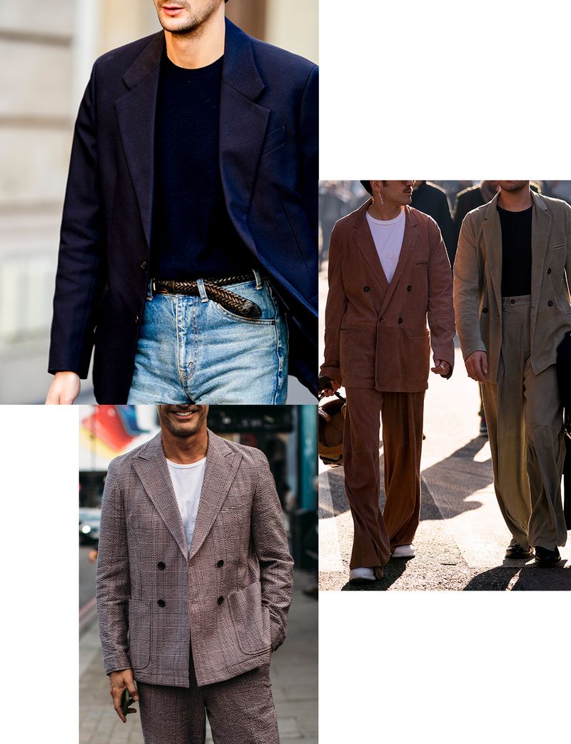 Woman in workwear clothing