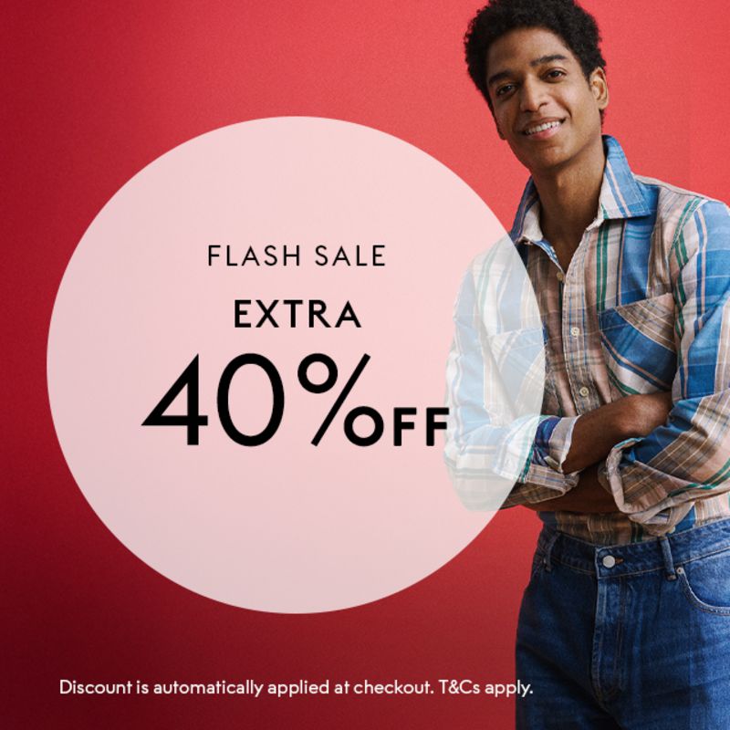Mens Extra 40% Off CB Image