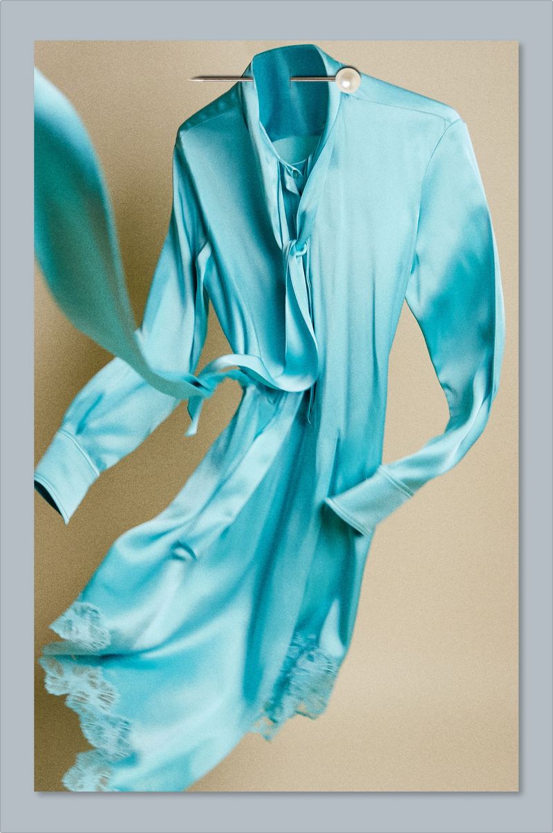 Woman in workwear clothing