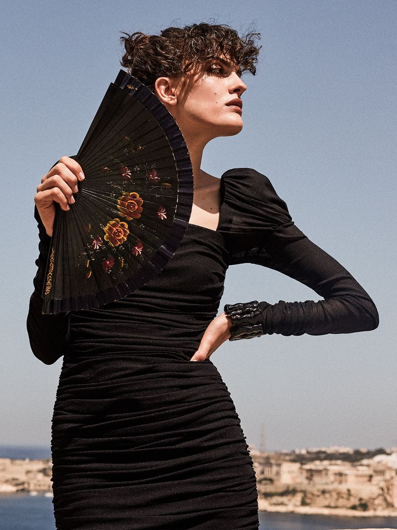 How To Wear Black In Summer Fashion Shoot | THE OUTNET