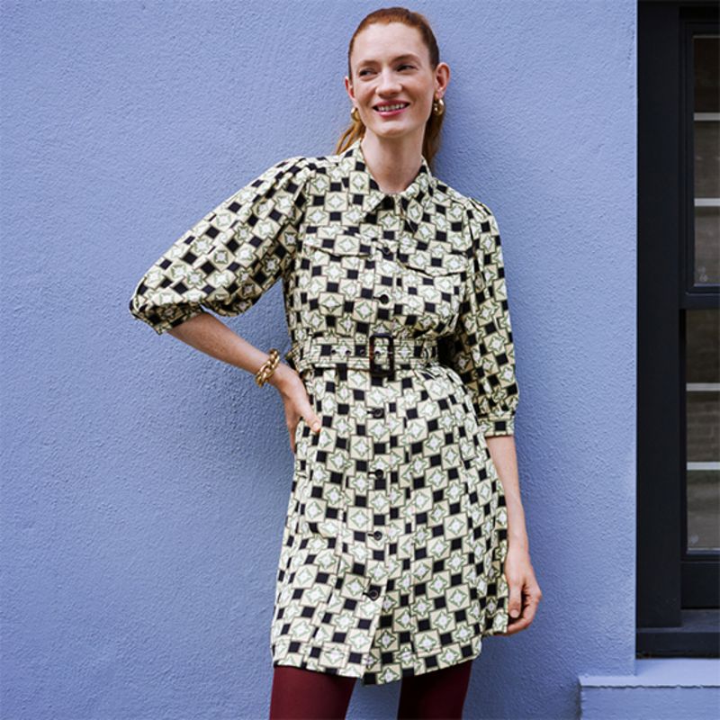 ダイアン・フォン・ファステンバーグ ラップワンピース 長め丈 新品