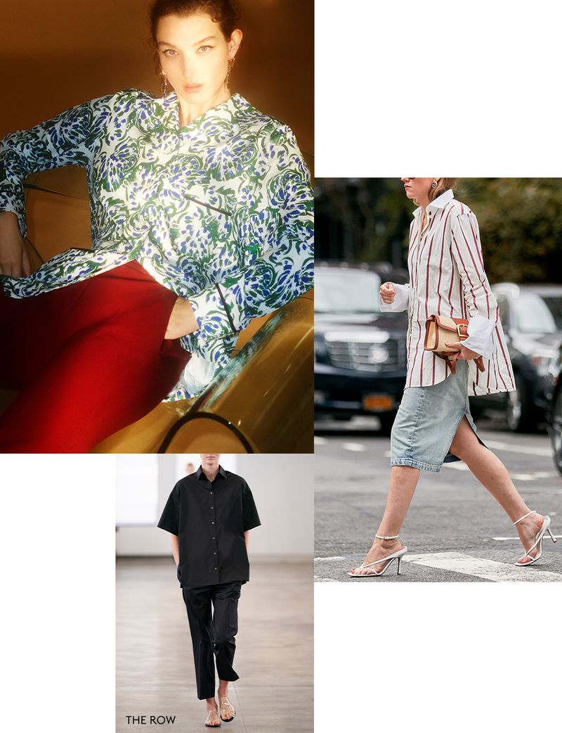 Woman in workwear clothing