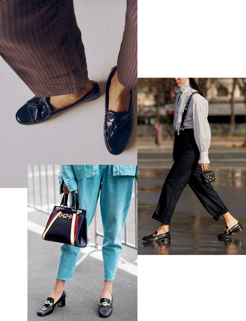 Woman in workwear clothing