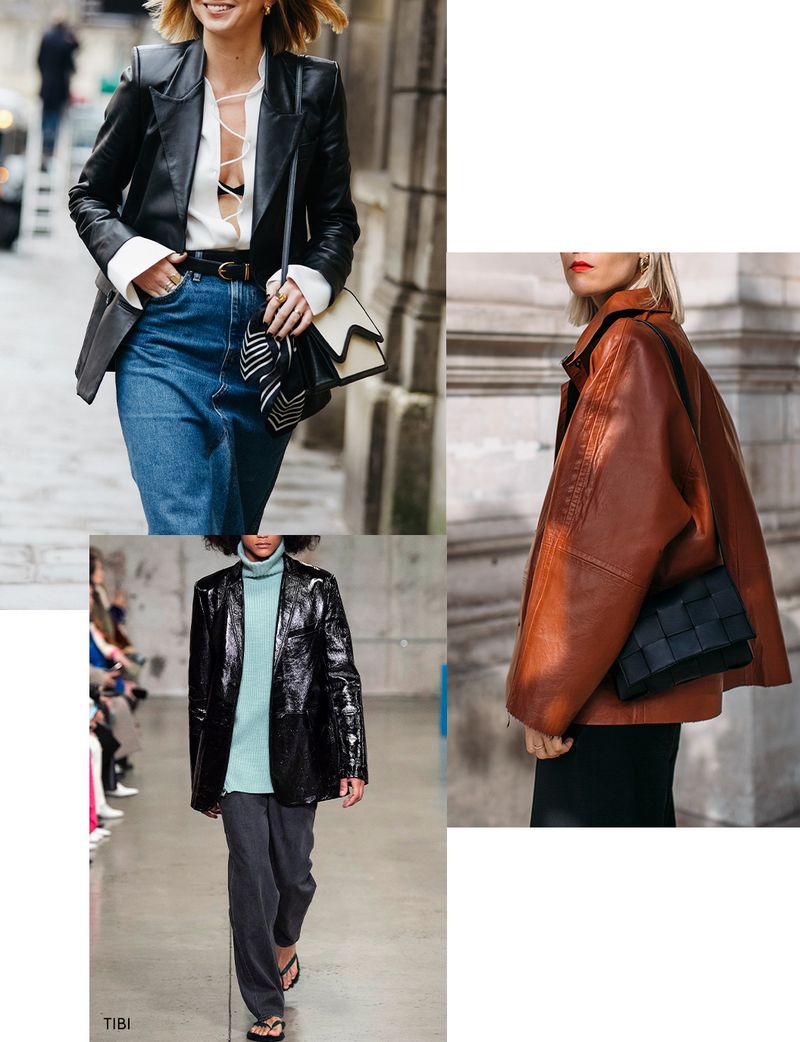 Polly Vernon's Love Affair With The Iconic Leather Jacket At THE OUTNET