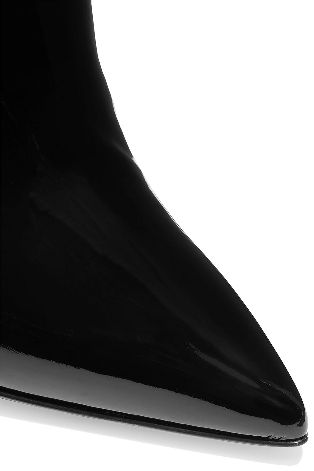 GIANVITO ROSSI Heather patent-leather knee boots