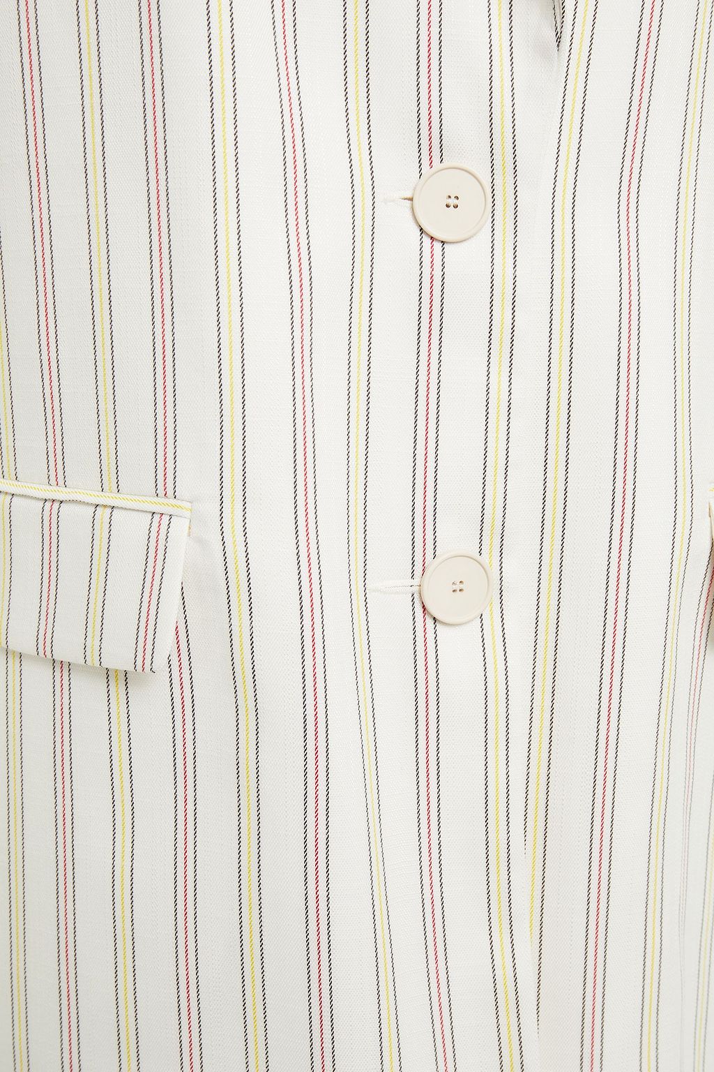 CLAUDIE PIERLOT Striped twill blazer