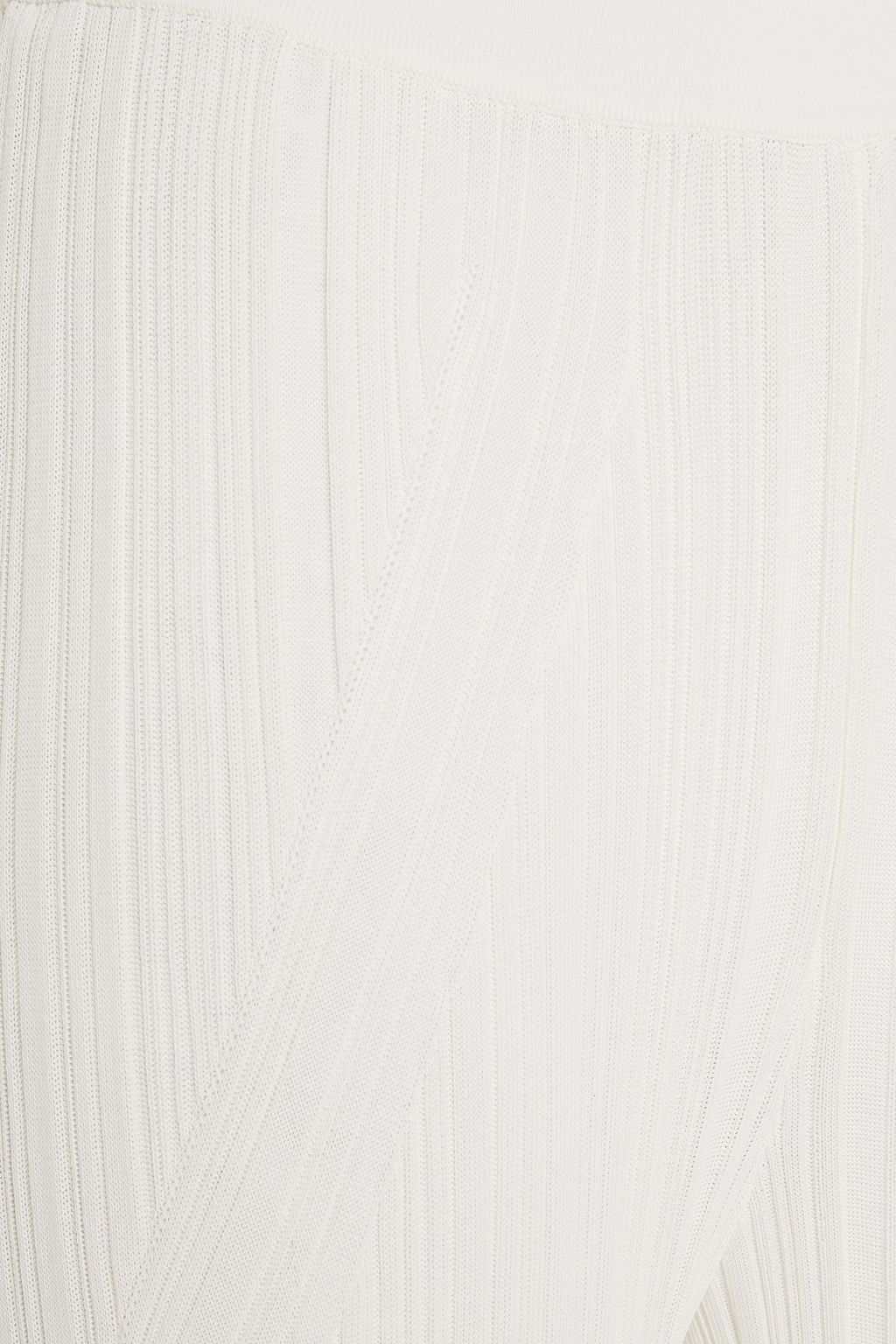 GENTRYPORTOFINO Ribbed-knit straight-leg pants