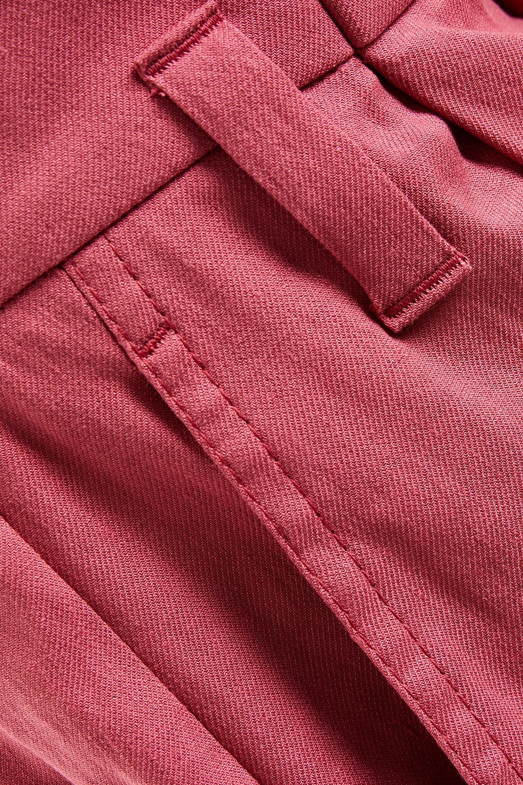 BRUNELLO CUCINELLI Hose mit geradem Bein aus Twill aus einer Leinenmischung