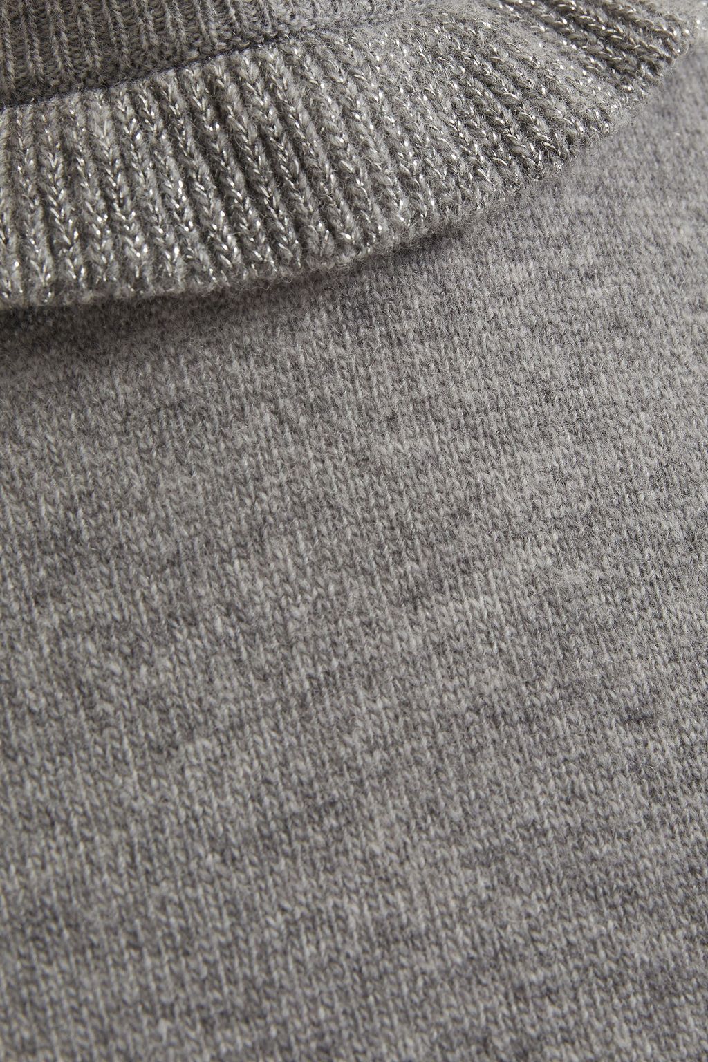 REDVALENTINO Ruffle-trimmed wool-blend sweater