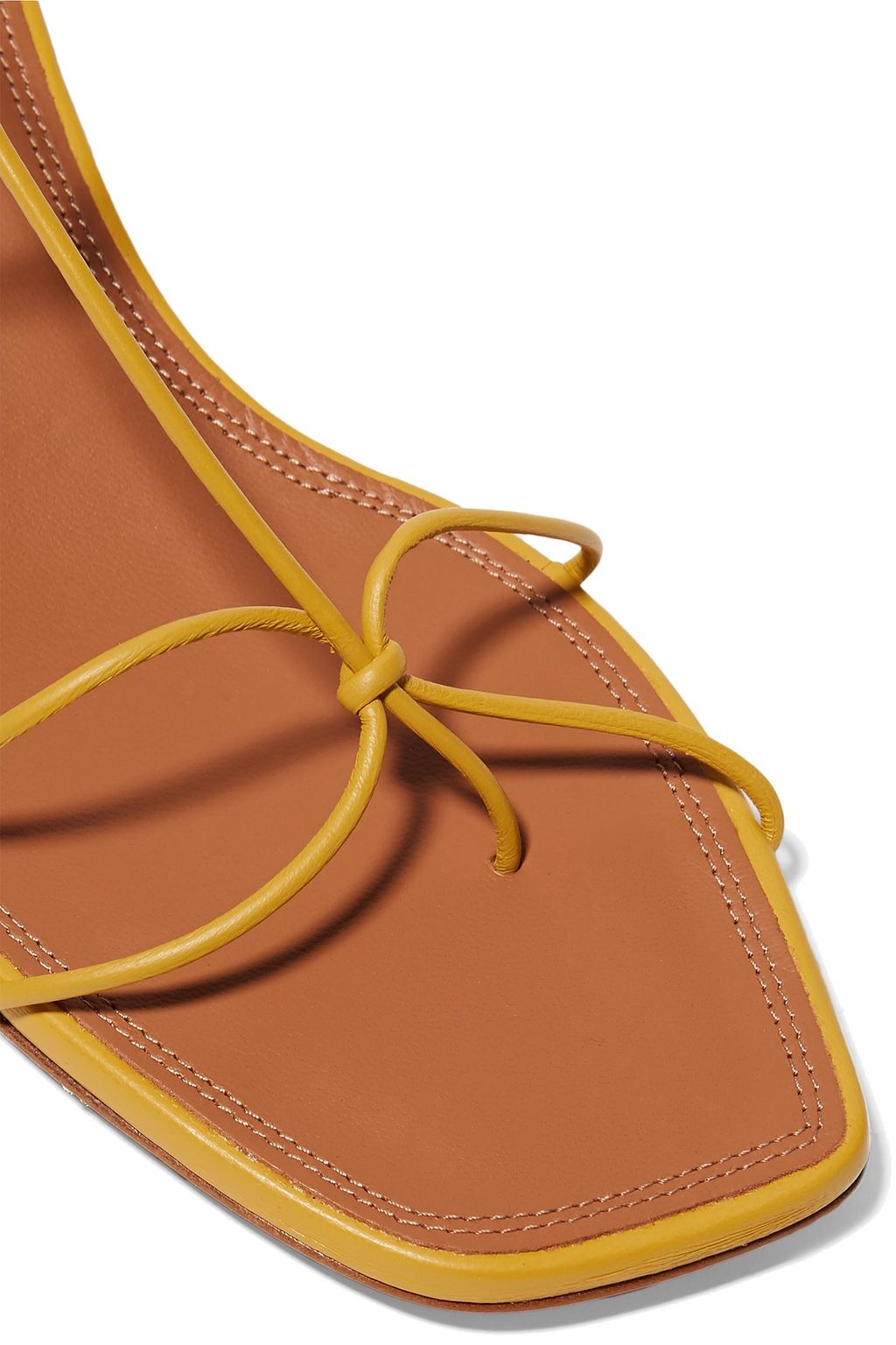 ZIMMERMANN Knotted leather sandals