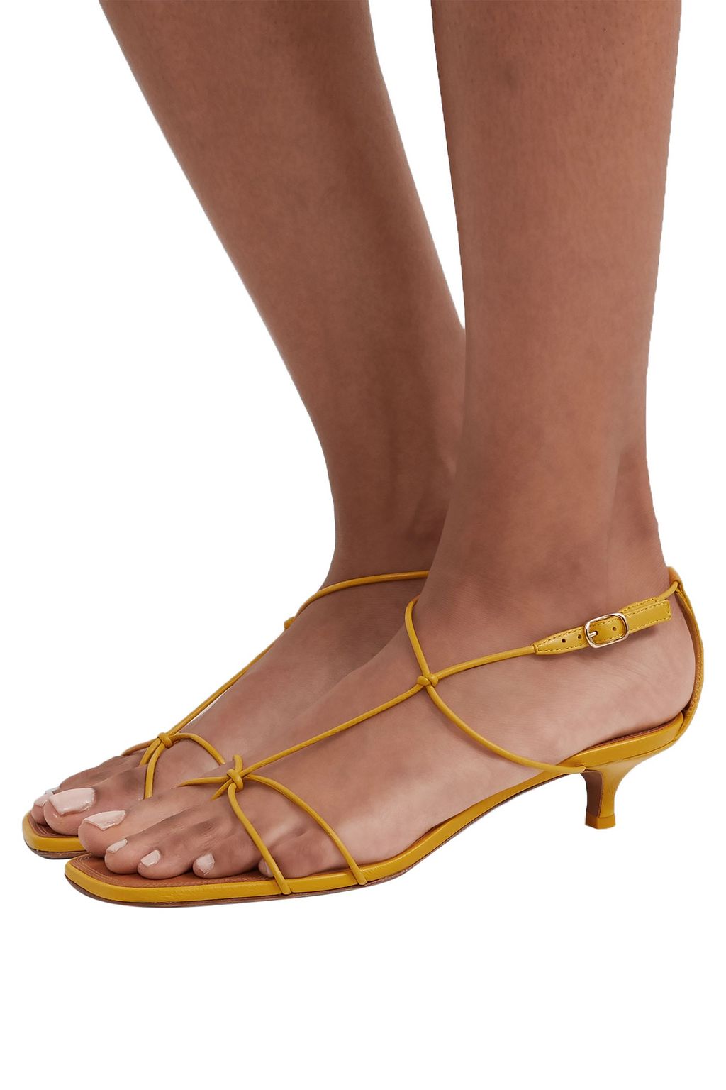 ZIMMERMANN Knotted leather sandals