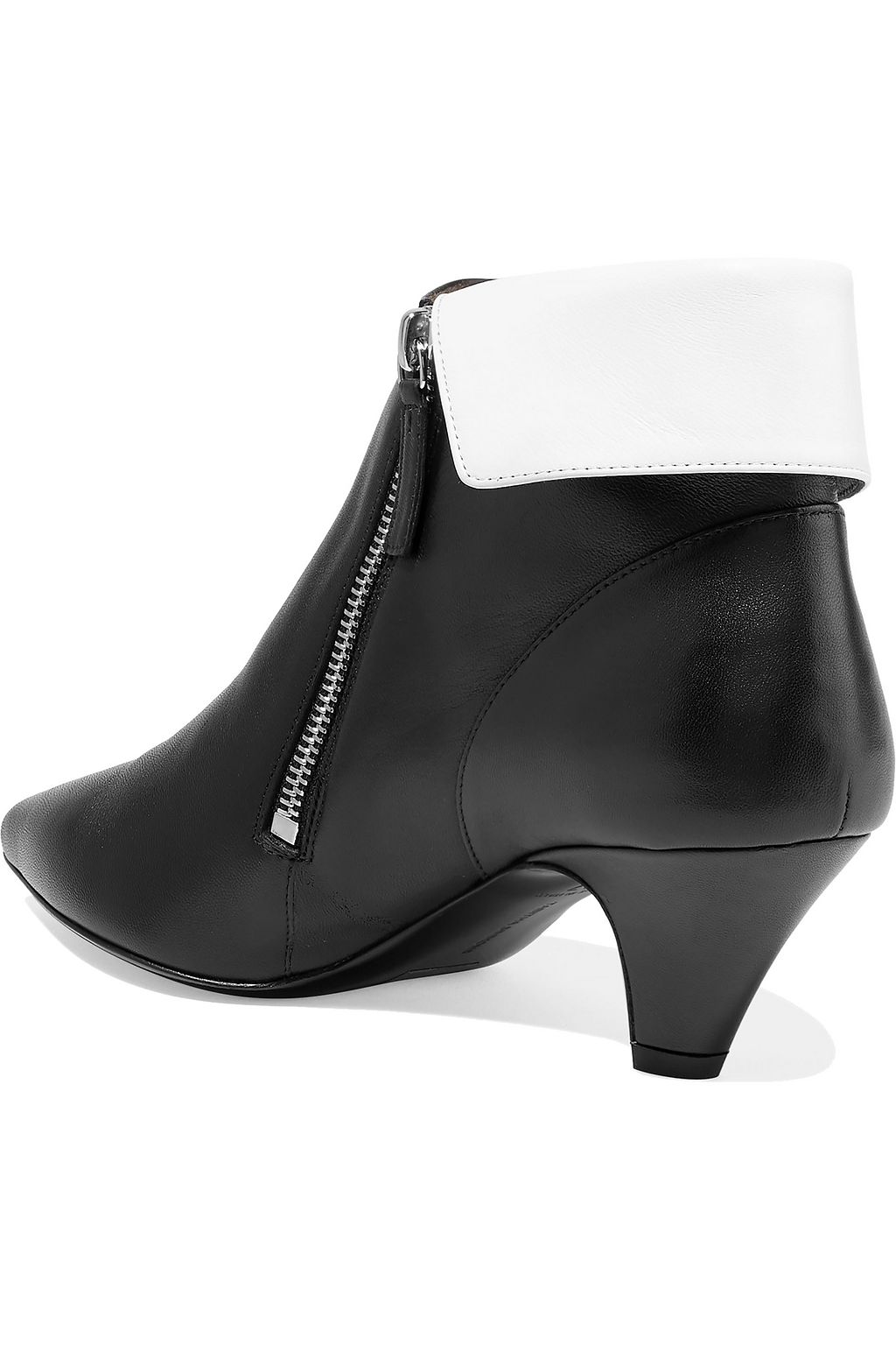 TABITHA SIMMONS + Equipment Chrissie two-tone leather ankle boots