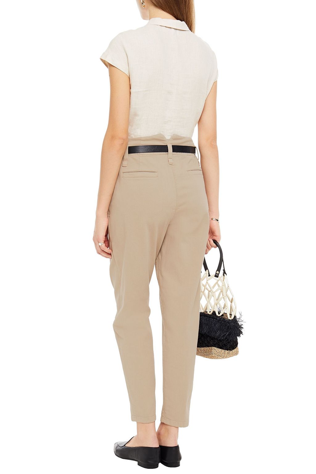 BRUNELLO CUCINELLI High-rise tapered jeans