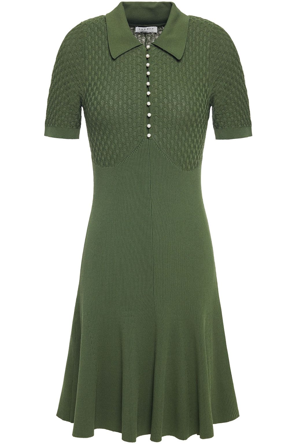leopard cotton dress
